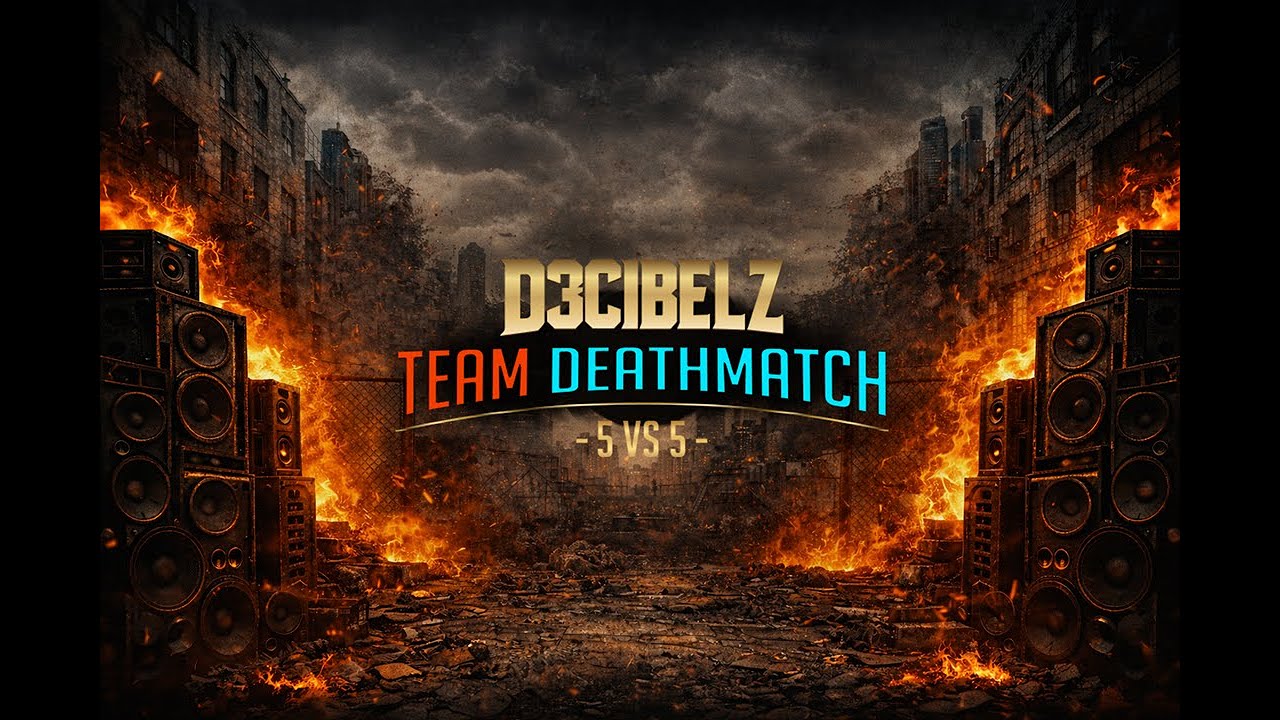 ⚔️ D3CIBELZ: Team Deathmatch - 5 vs 5 - LIVE DRAW 7PM⚔️