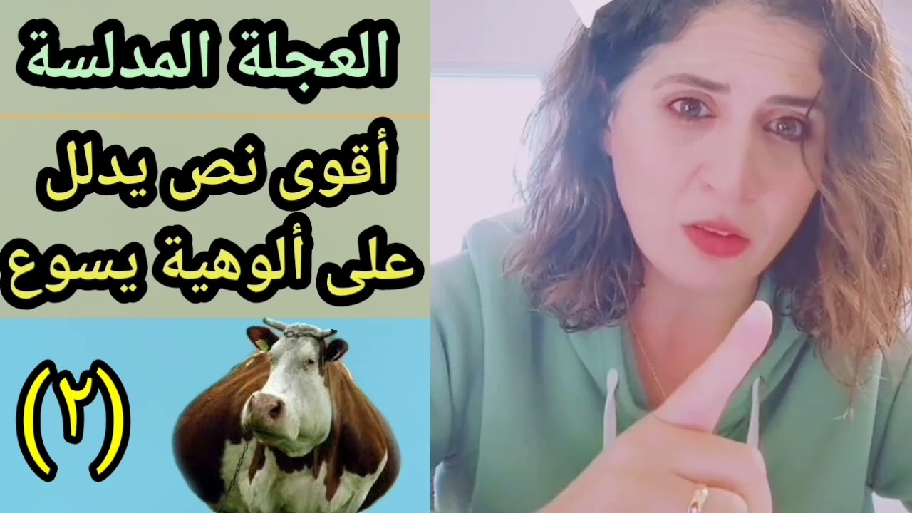 هي هتعيط ولا إيه ؟ #العجلة_المدلسة  وأقوى أدلة على #ألوهية_يسوع 
