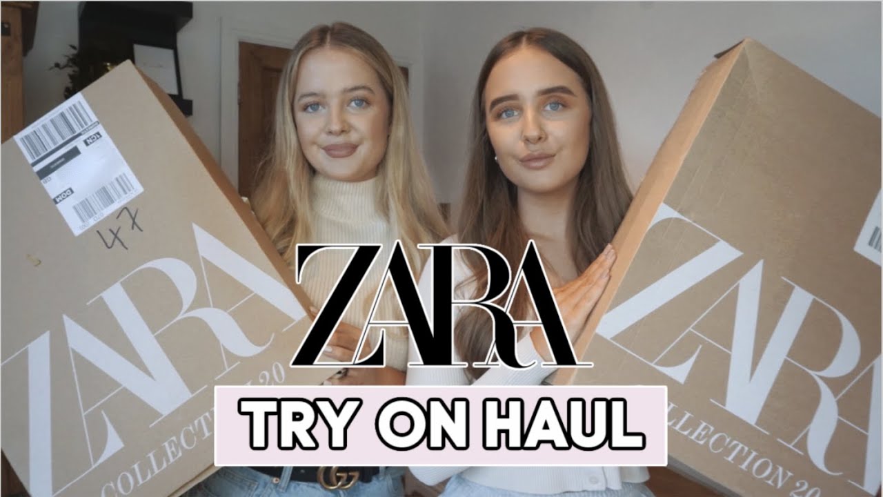 HUGE AUTUMN ZARA HAUL & TRY ON // NEW IN STAPLES 2020