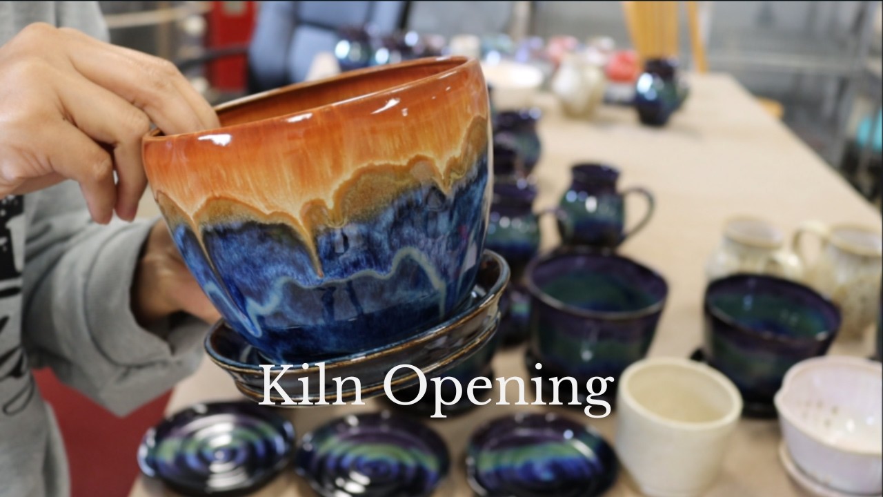 Kiln Opening! Beautiful Glaze Layering with Mayco, Amaco & Spectrum