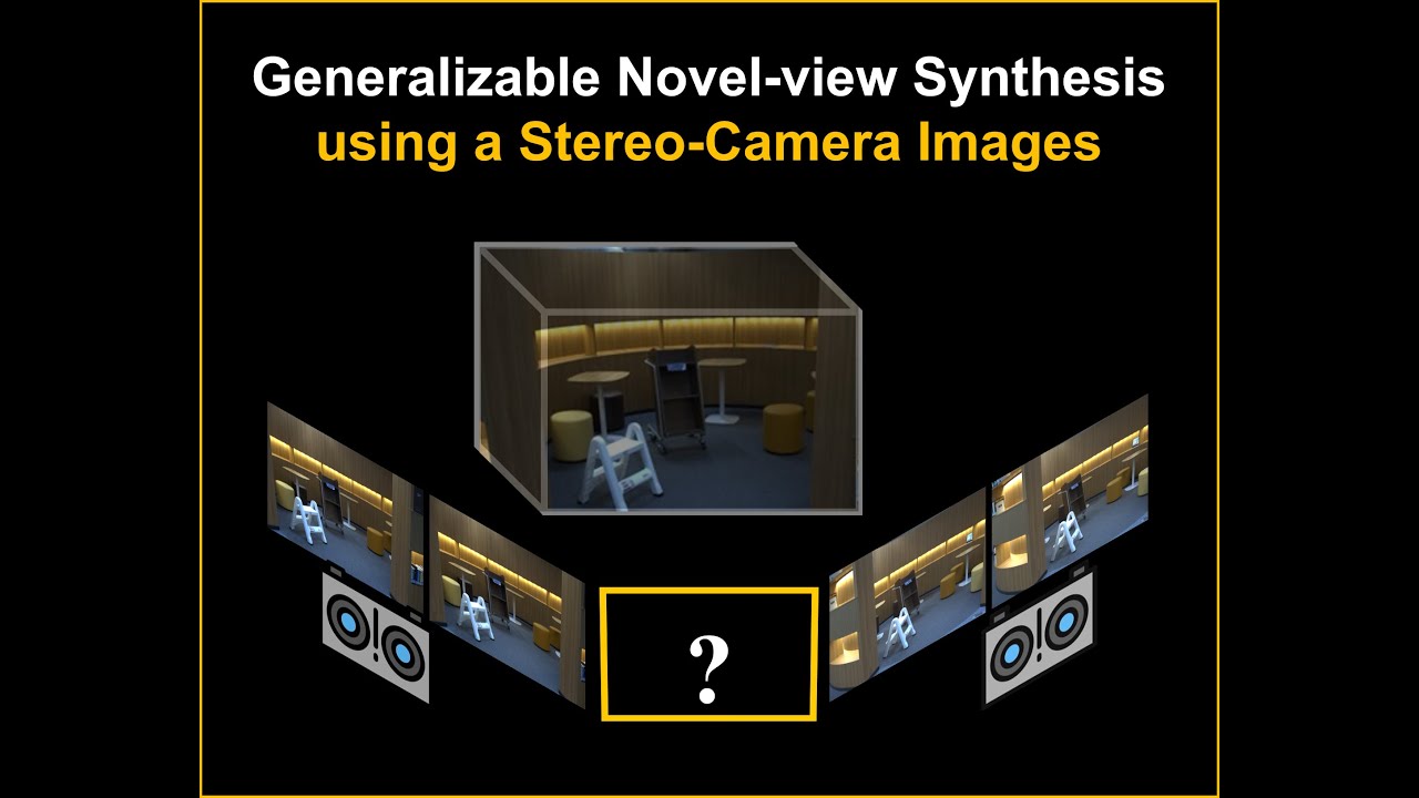 CVPR 2024 - Generalizable Novel-View Synthesis using a Stereo Camera