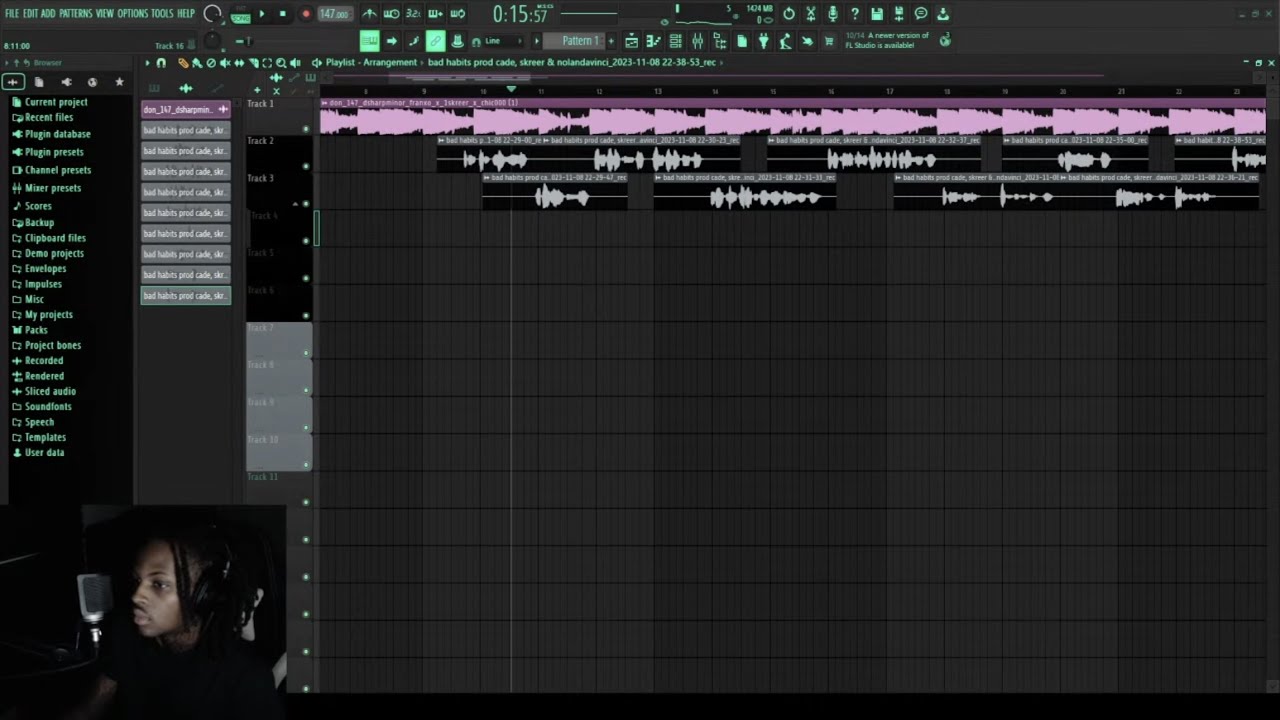 recording heee