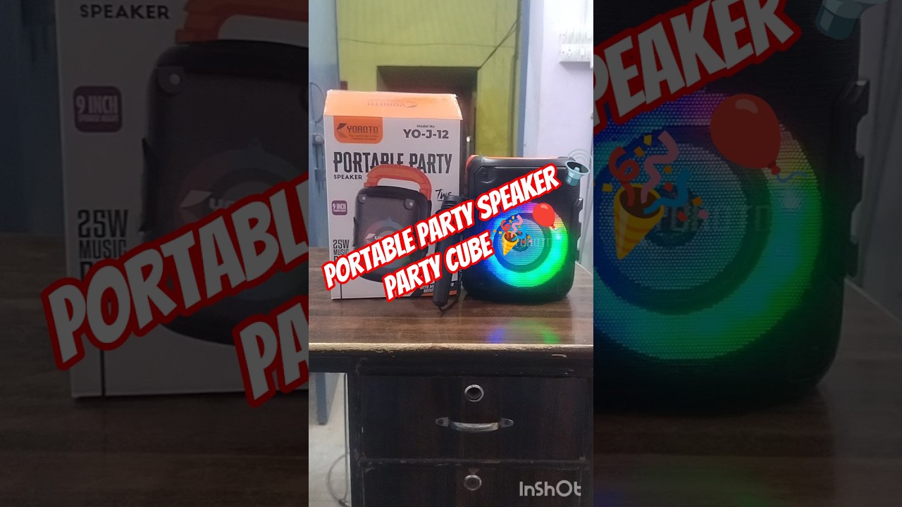 portable party mini cube 