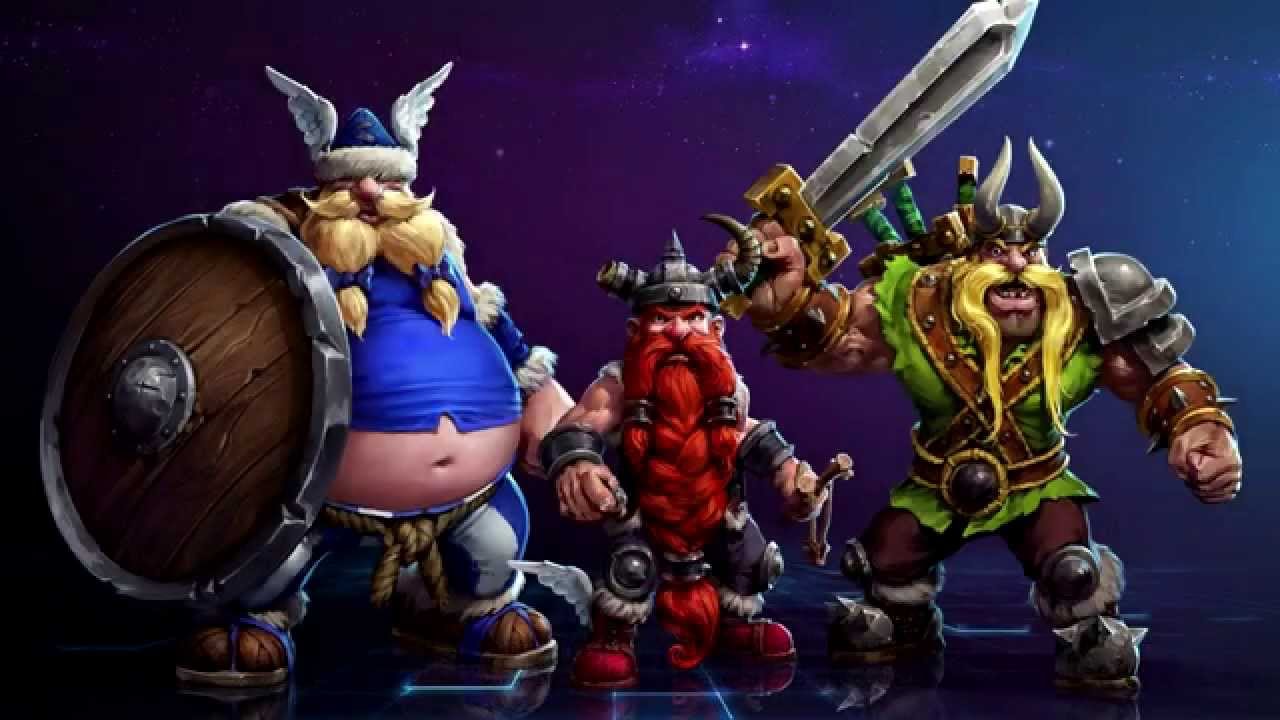 Интерактивные Фразы The Lost Vikings - Heroes of the Storm