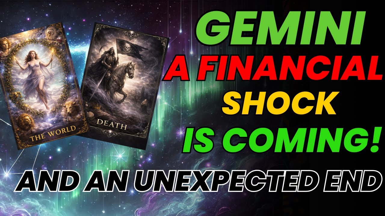 ♊ GEMINI – A FINANCIAL SHOCK IS COMING 🏦 AND AN UNEXPECTED END WILL CHANGE EVERYTHING 🛑