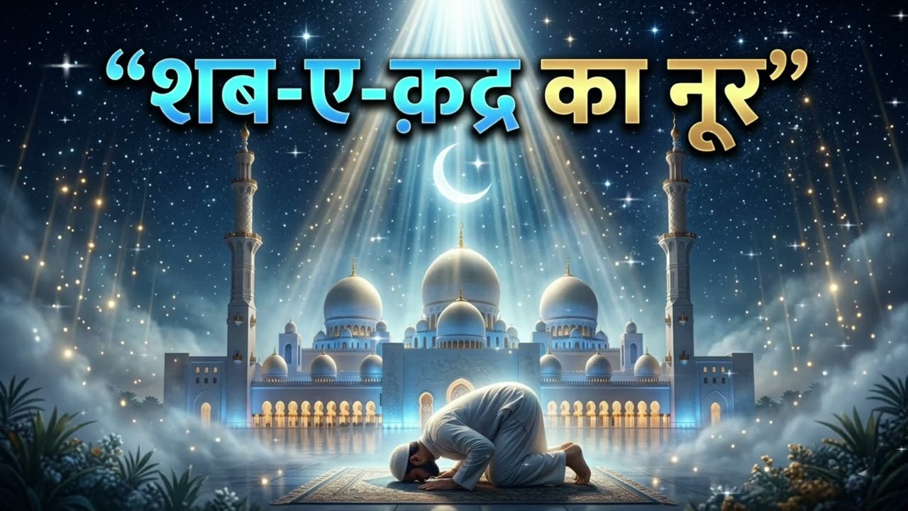शब-ए-क़द्र का नूर | Heart Touching Naat Sharif | New naat sharif 