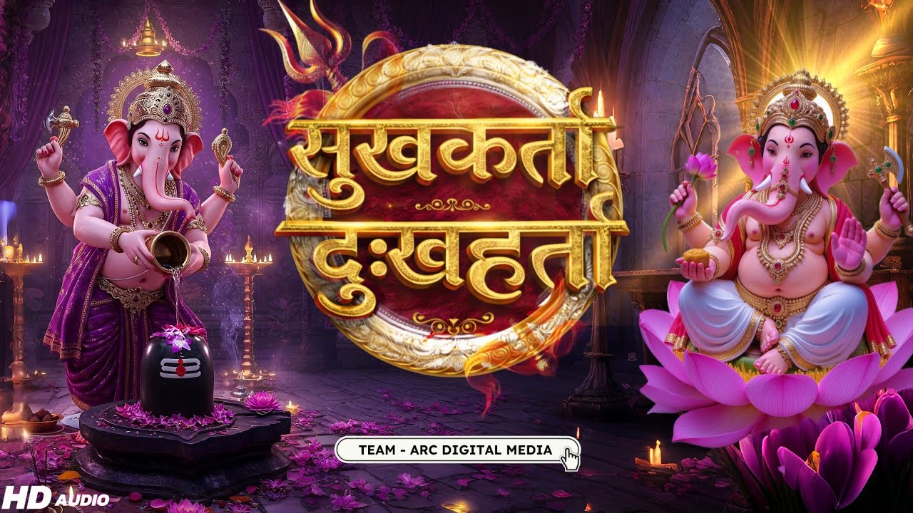 सुखकर्ता दुःखहर्ता वार्ता विघ्नाची | jay dev jay dev | Ganesh Aarti | sukhkarta dukhharta