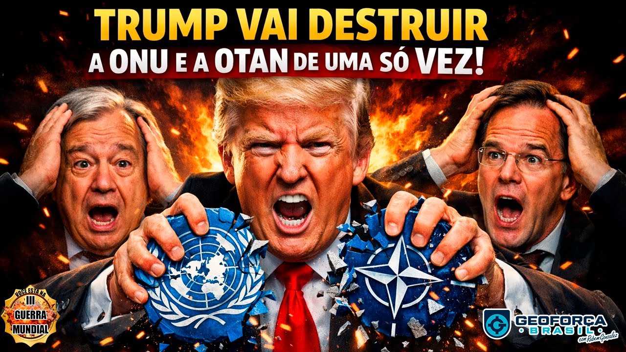 URGENTE | TRUMP SE PREPARA PARA DESTRUIR A ONU E A OTAN DE UMA SÓ VEZ!