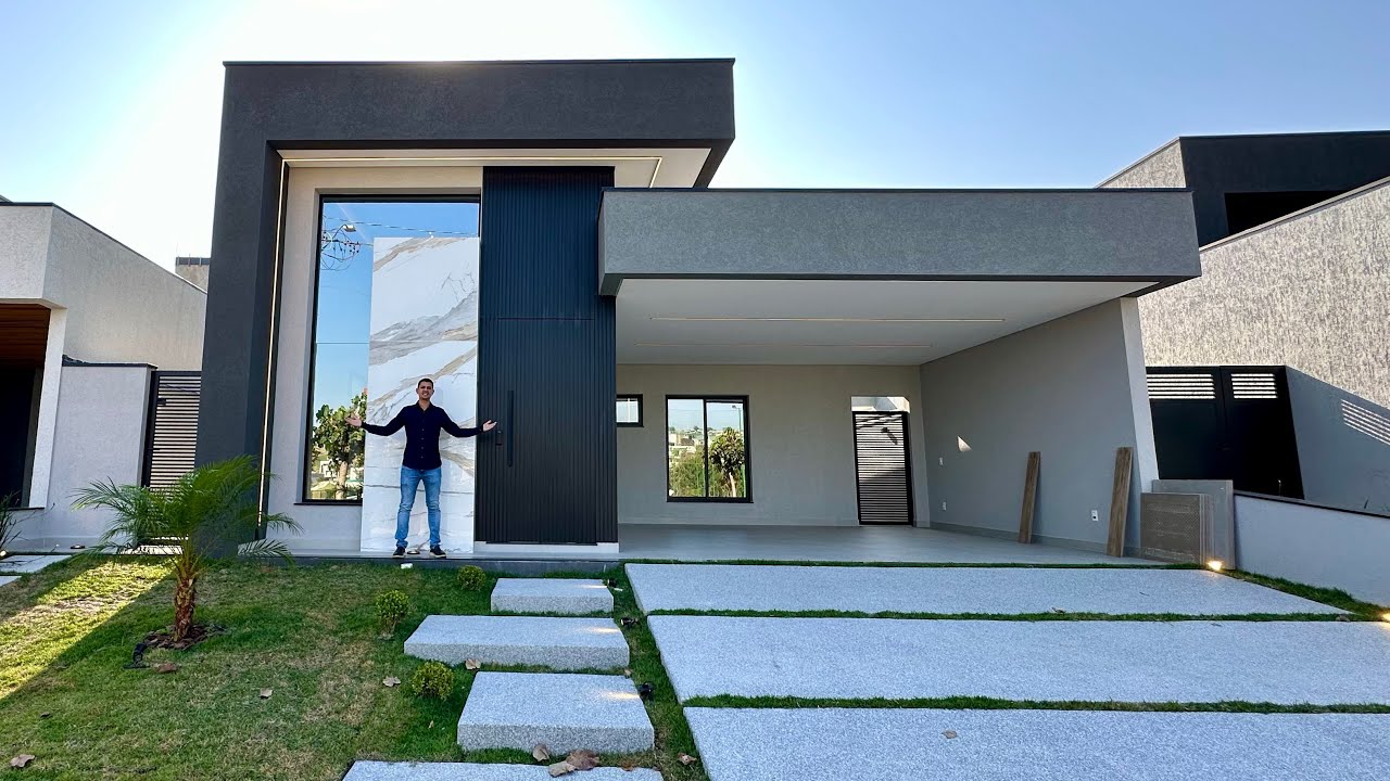 Casa térrea nova 3 suítes, escritório e quintal - condomínio fechado Cyrela Landscape em Taubaté SP