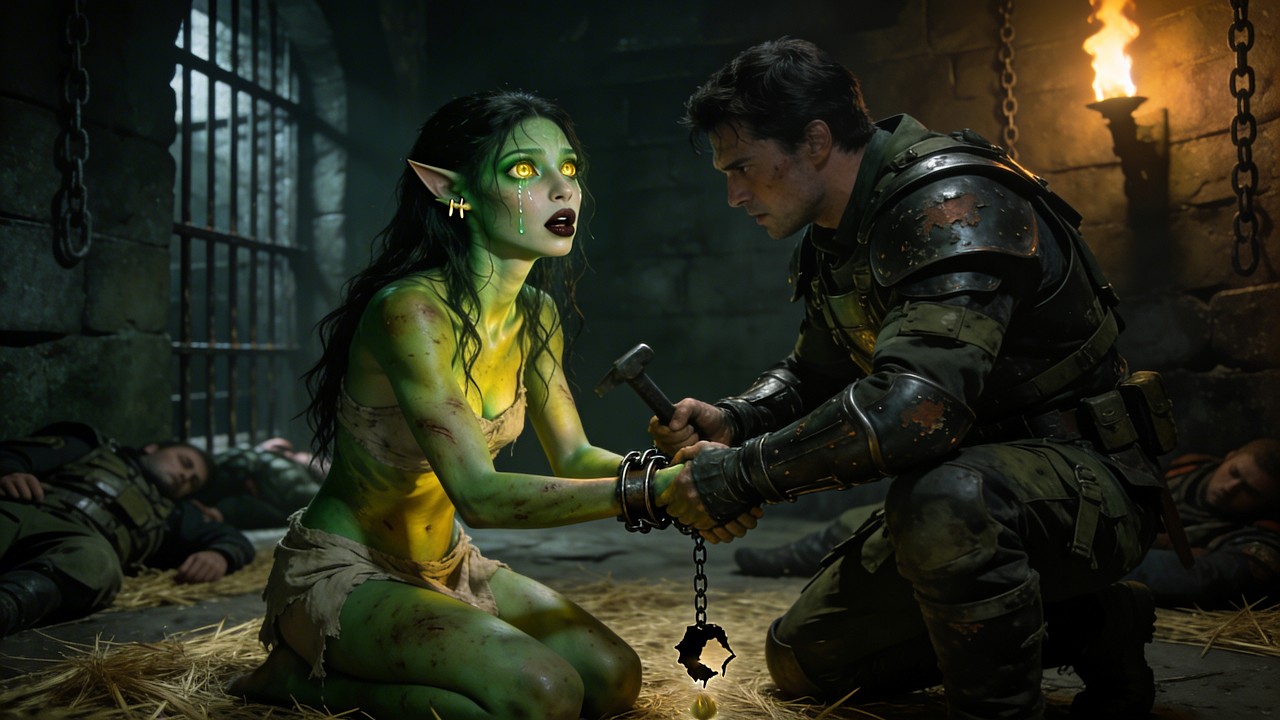 “I Want That Human, Mother!” — The Orc Princess Clueless About His Royal Blood