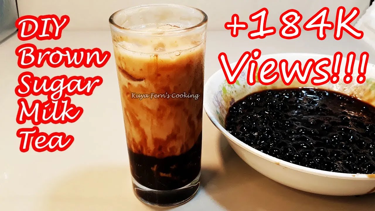 HOME MADE DIY TIGER SUGAR | BROWN SUGAR MILK TEA | BETTER THAN STORE BOUGHT?!?!