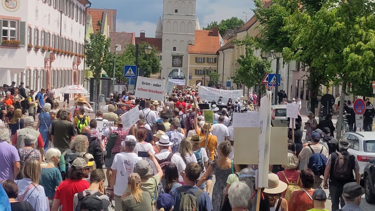 Erding Umzug Stoppt die Ampelregierung - Kinder stehen auf - Volksfestplatz 10.06.23