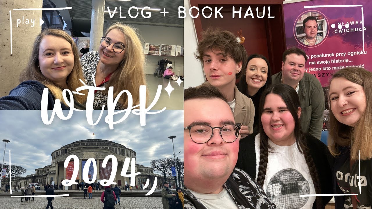 Wrocławskie Targi Dobrych Książek 2024 - Vlog + Book Haul