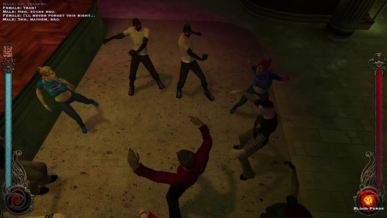 Vampire  Bloodlines - Obligatory Asylum Dance Video