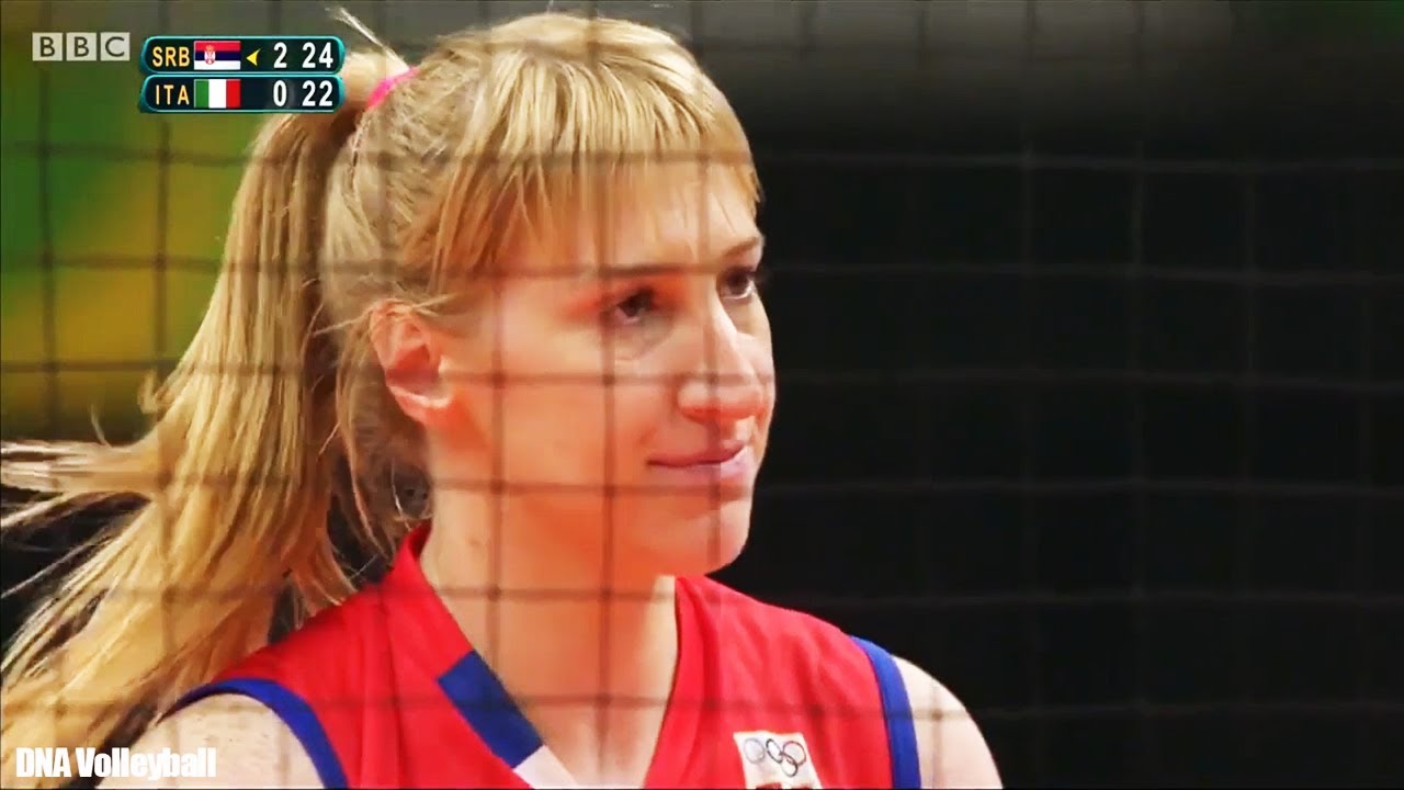 มิฮายโลวิช vs อิตาลี โอลิมปิก 2016 Brankica Mihajlovic vs italy volleyball olympics