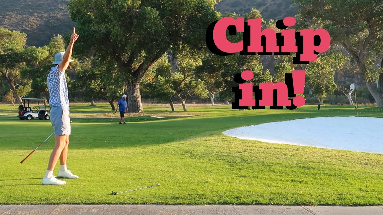 My golf is getting better!