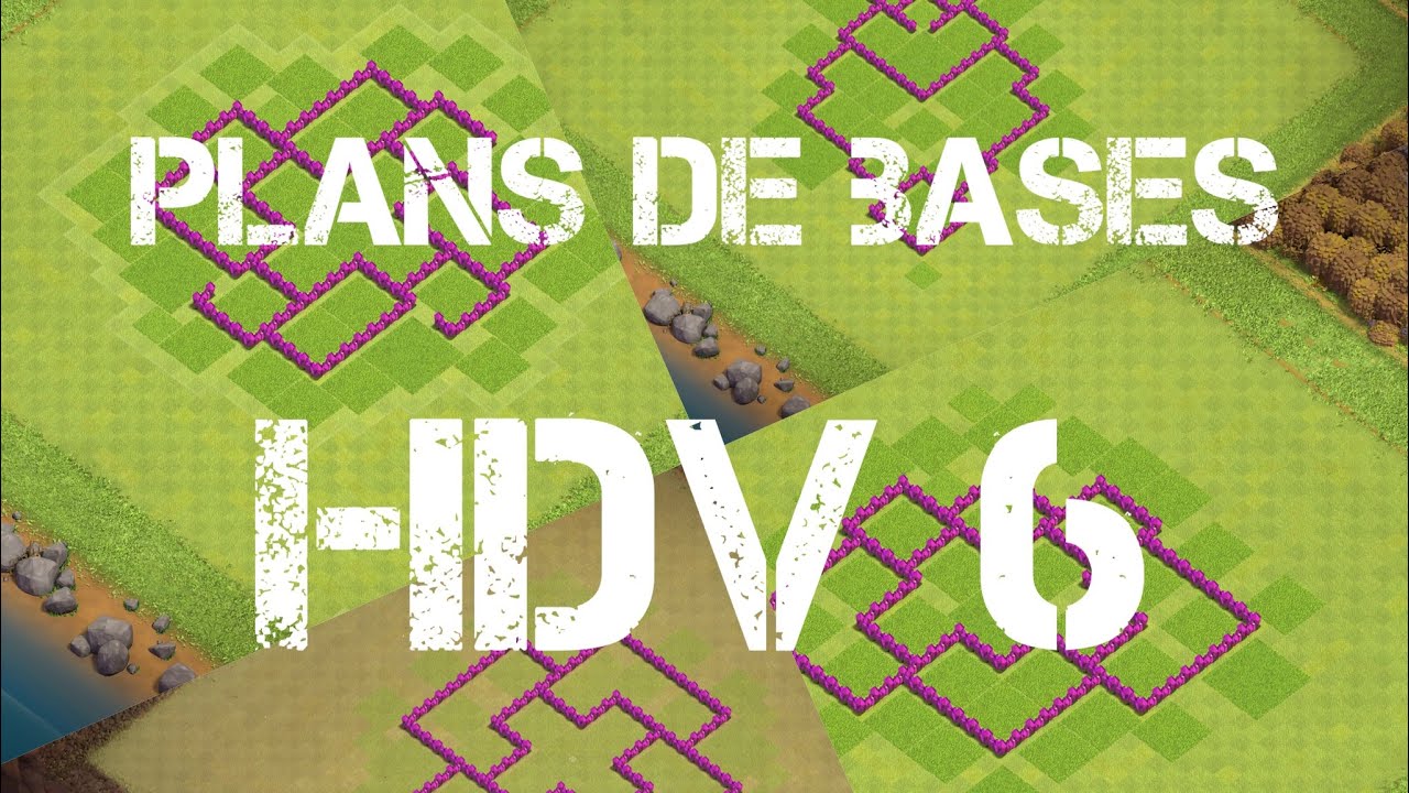 Mes 4 plans de BASES favorites en HDV 6: Hybride/Ressources/GDC