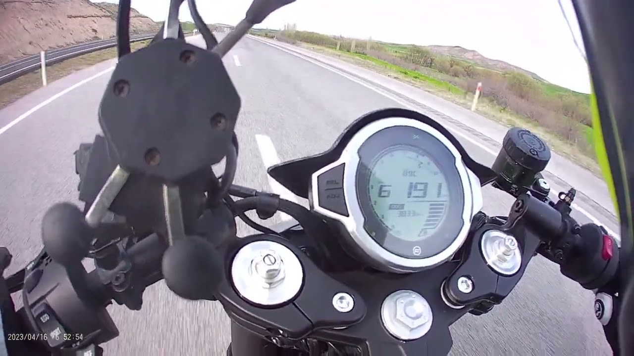 Cf moto clx 700 sport hız denemesi