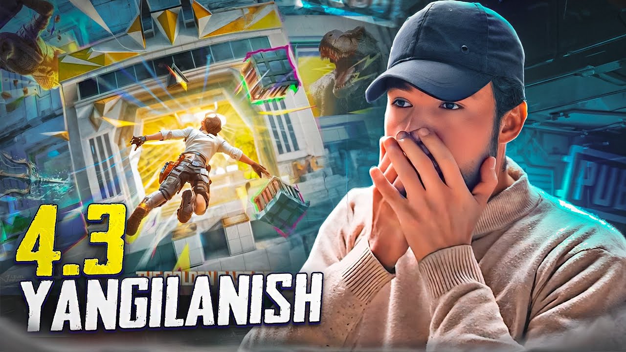 4.3 YANGILANISH MEN PUBGNI TANIMAY QOLDIM / PUBG MOBILE 