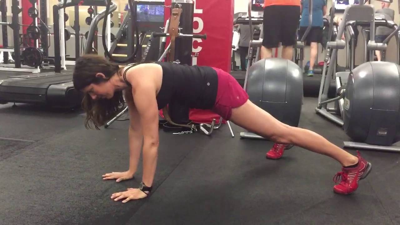 Plank with Chest Taps with JZ FITNESS