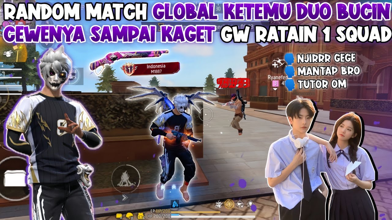 RANDOM MATCH MEET THE BUCIN DUO IN THE GRANDMASTER'S ROOM!!! THE GIRL WAS SURPRISED THAT I RATAIN...