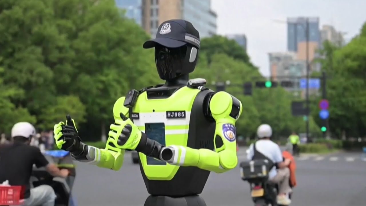 China deploys robot traffic police in latest display of technological innovation