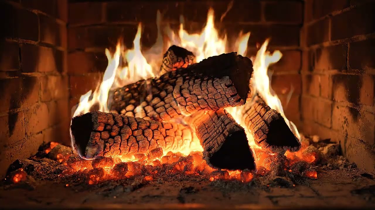 The Comfort of Flame #fireplace #relax #cozynights