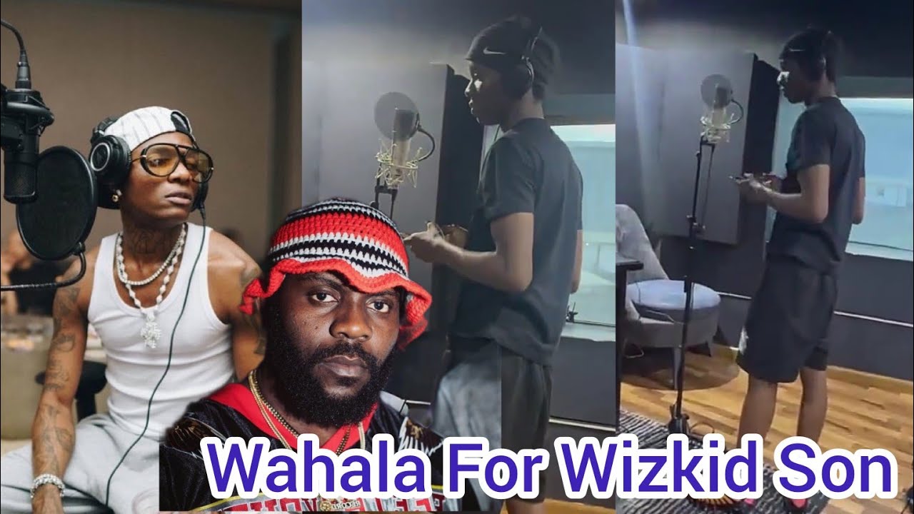 WIZKID IN SHOCK AS HIS SON BOLUWATIFE LEAK NEW SONG AS ODUMODU EXPOSE WIZKID, DAVIDO AND BURNA BOY
