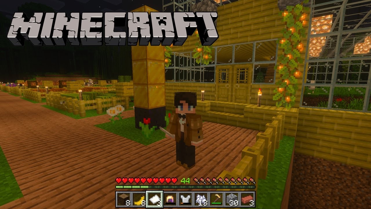 Украшаем дом к праздникам (модифицированный Minecraft) #16