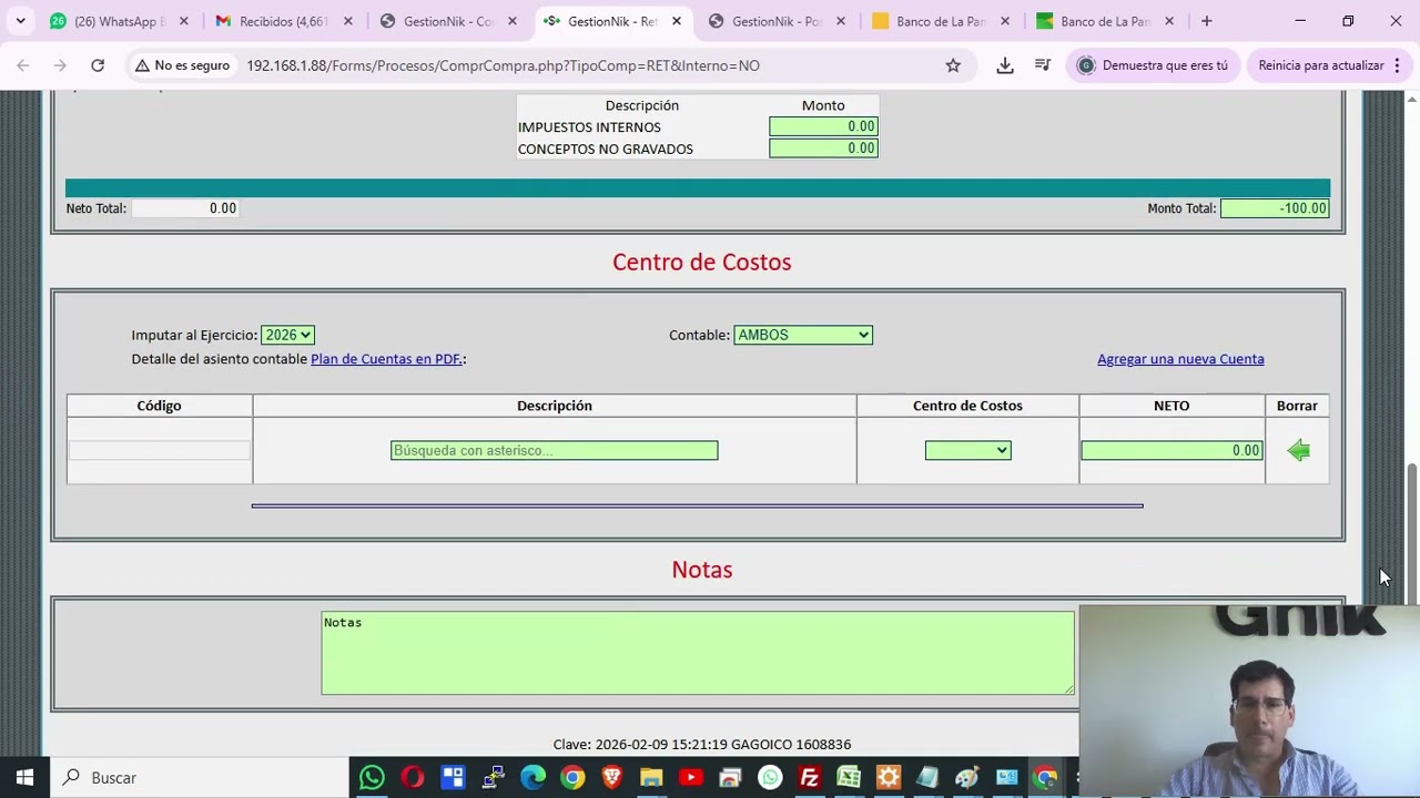 Revertir retención mal practicada