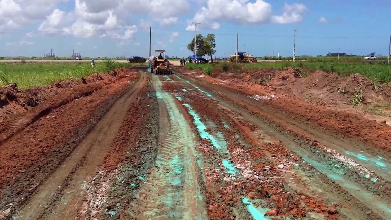 Estabilização de Solos em Estrada Vicinal
