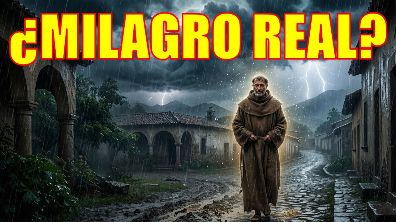 Leyendas de la Nueva España: El Fraile que no se mojaba (Historia Real)