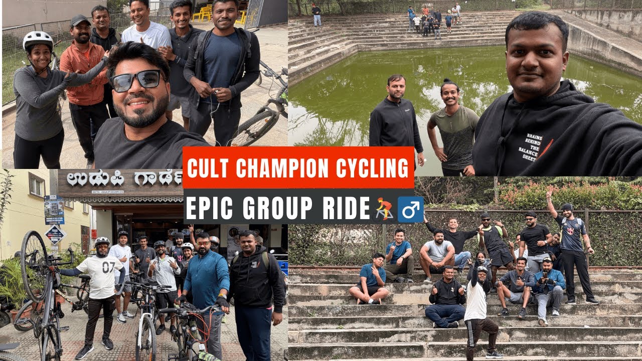 Cult Champion Cycling Ride| Fun, Fitness & Friends 🚴‍♂️#cycle #cycling #cycleride #youtube #vlog #yt