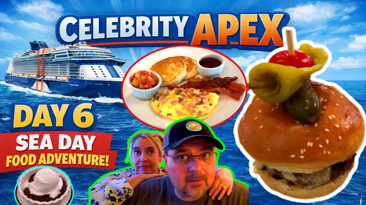 Celebrity Apex | Бранч в море, гриль-бар Mast Grill и гриль-бар на крыше