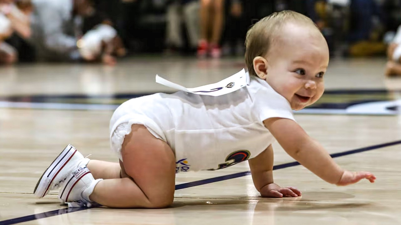 Babies Compete at 2025-26 Baby Crawl Race 👶🏎️