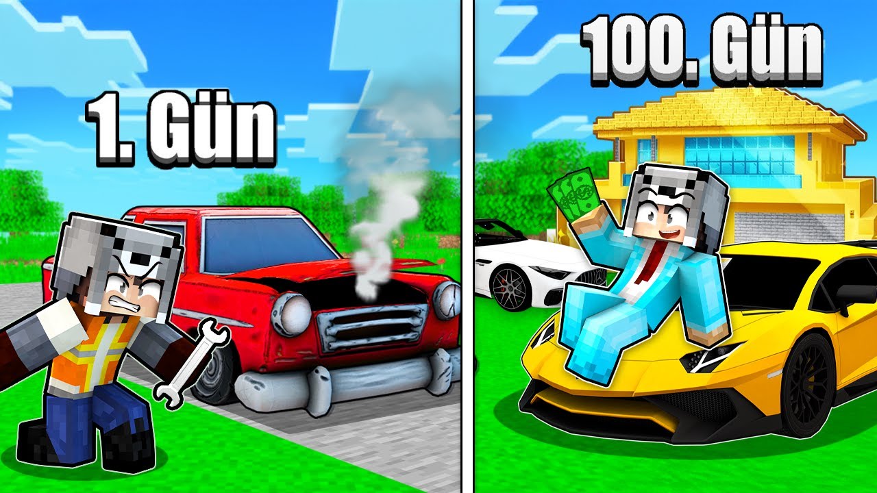 TAMİRCİYKEN NASIL MİLYONER OLDUM? 🤑 - Minecraft