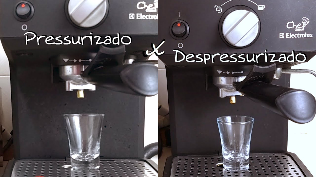 Filtro despressurizado caseiro