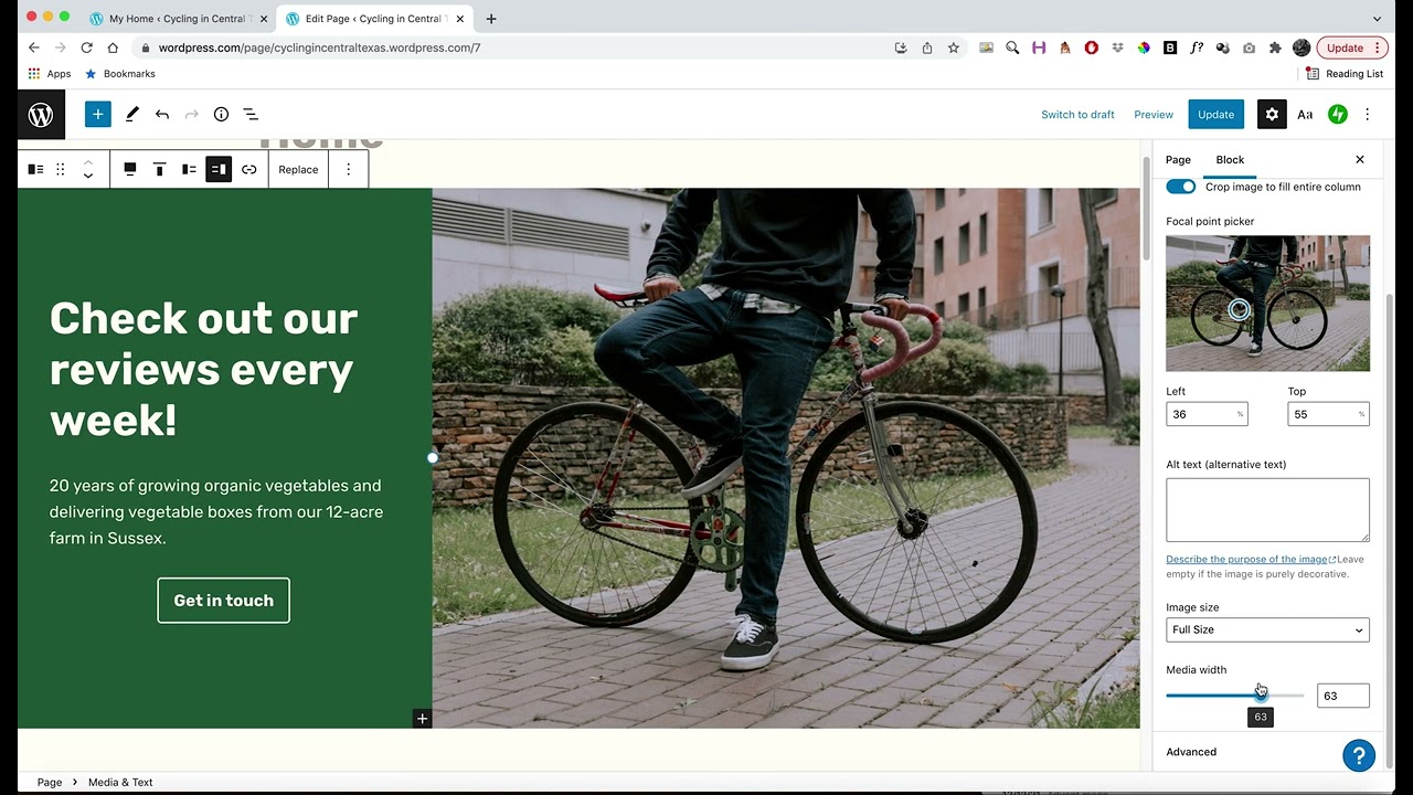 Customizing Your WordPress Home Page (2 of 2)