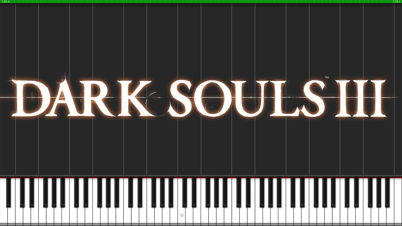 Dark Souls III - Piano Tutorial Synthesia