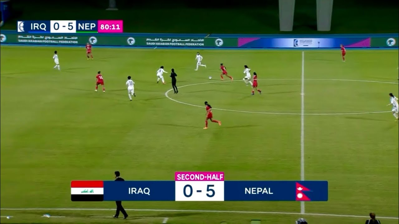 Женская сборная Непала по футболу, все голы 🇳🇵 | Чемпионат WAFF среди женщин (Саудовская Республи...