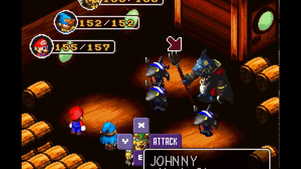 Super Mario RPG - Legend of Seven Stars [Boss 12] Jonathan 