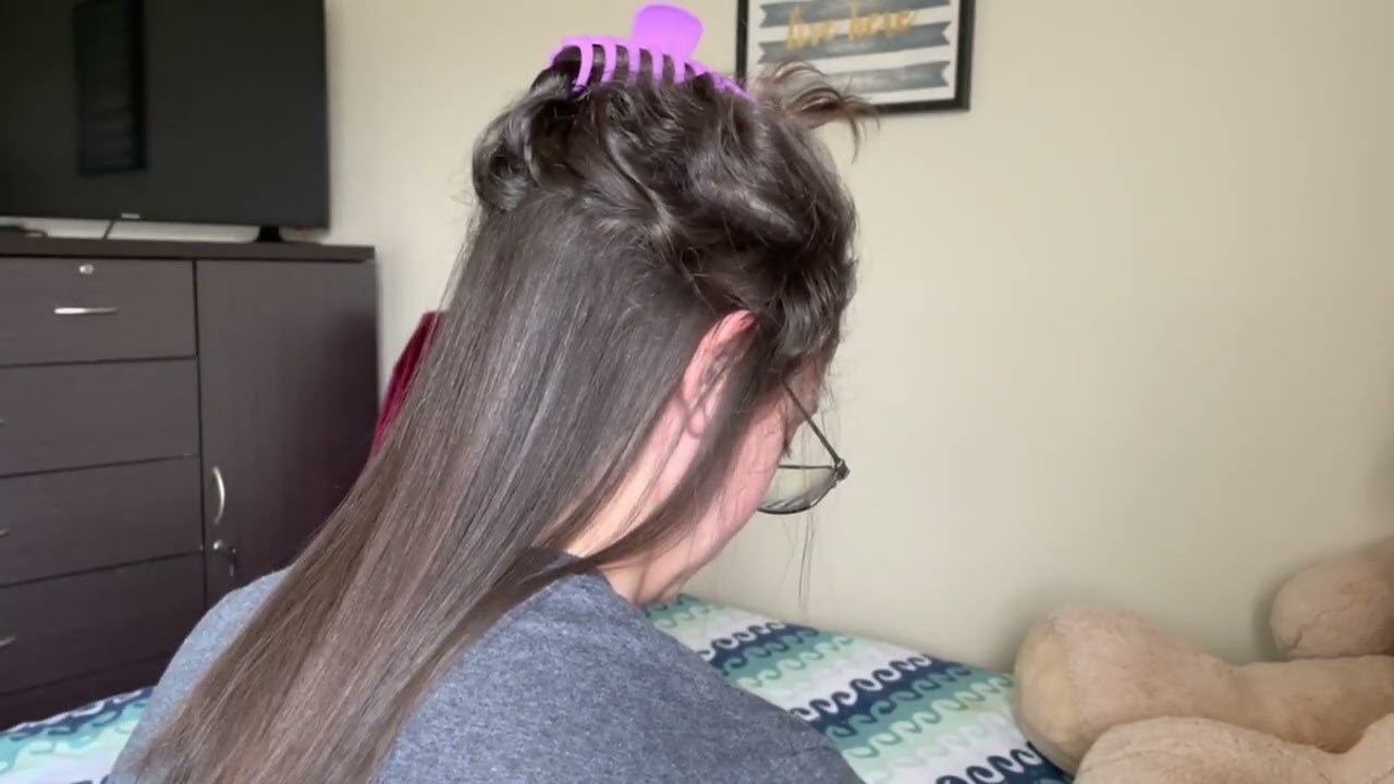 ASMR // 1HR My Sister Plays with My Hair Compilation | Hair Straightening + Clipping