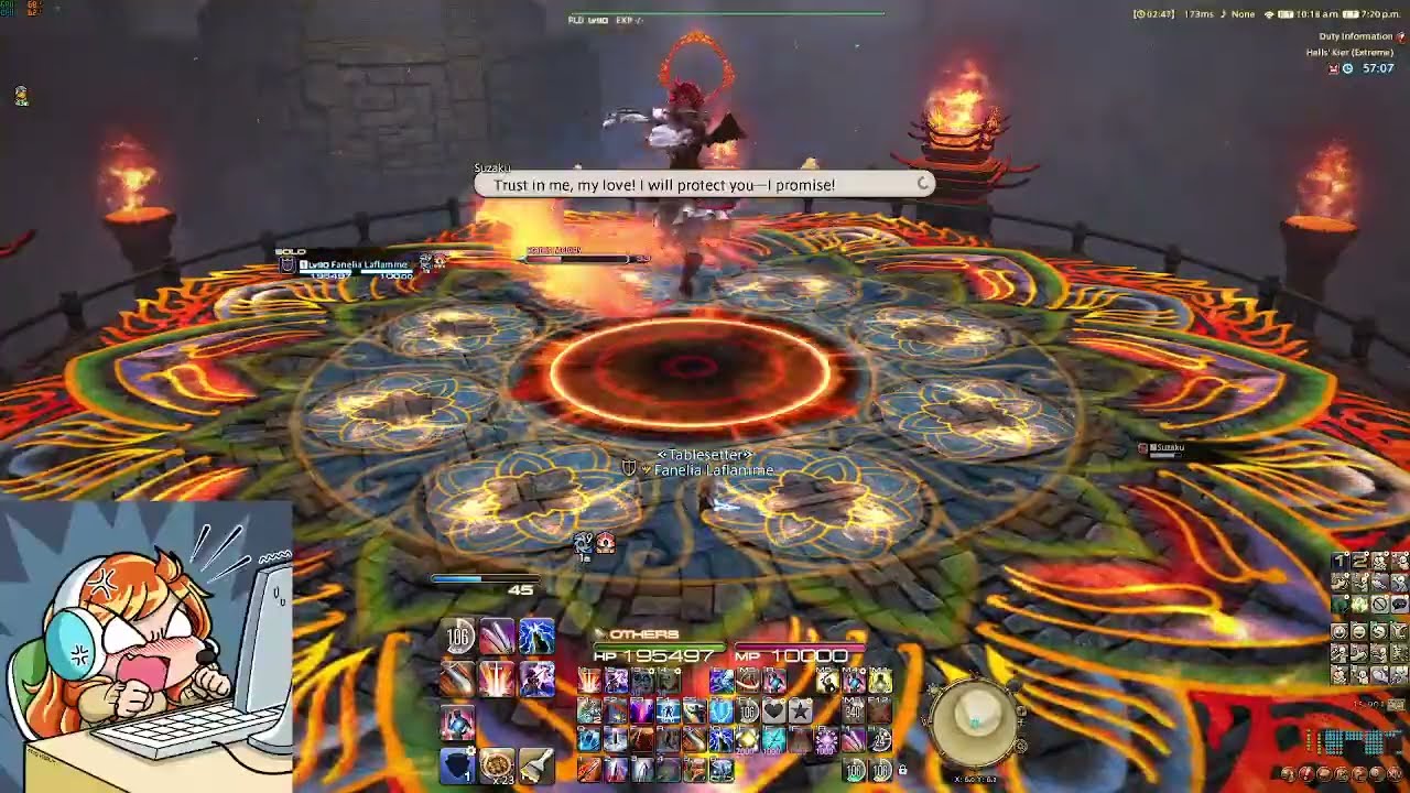Final Fantasy XIV - Hell's Kier (Extreme) Solo Run | Paladin (PLD) POV