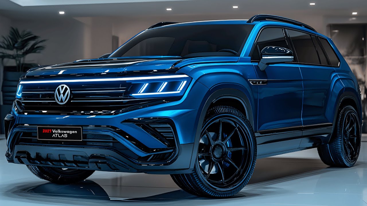 Представляем новый Volkswagen Atlas 2027 года: более смелый дизайн, более совершенные технологии ...