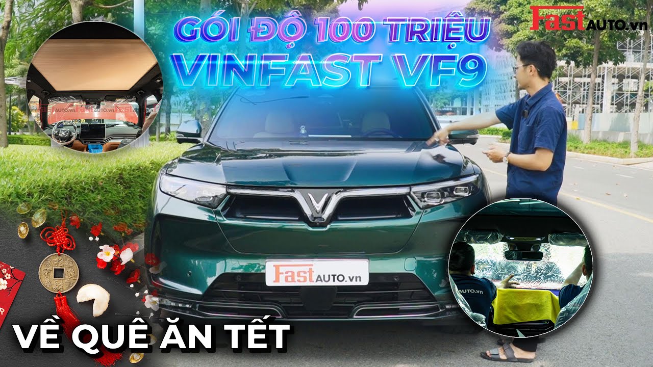 Gói nâng cấp độ xe Vinfast VF9 100 triệu có gì? 