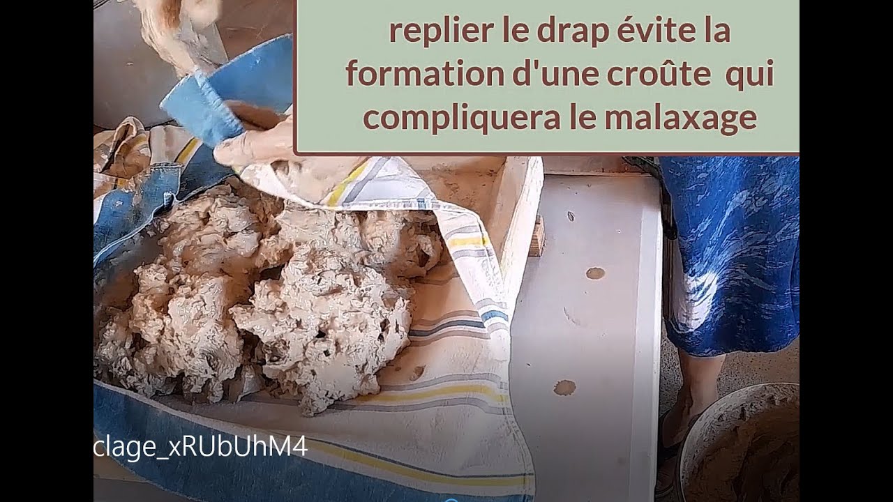Recycler l'argile/la pâte céramique manuellement