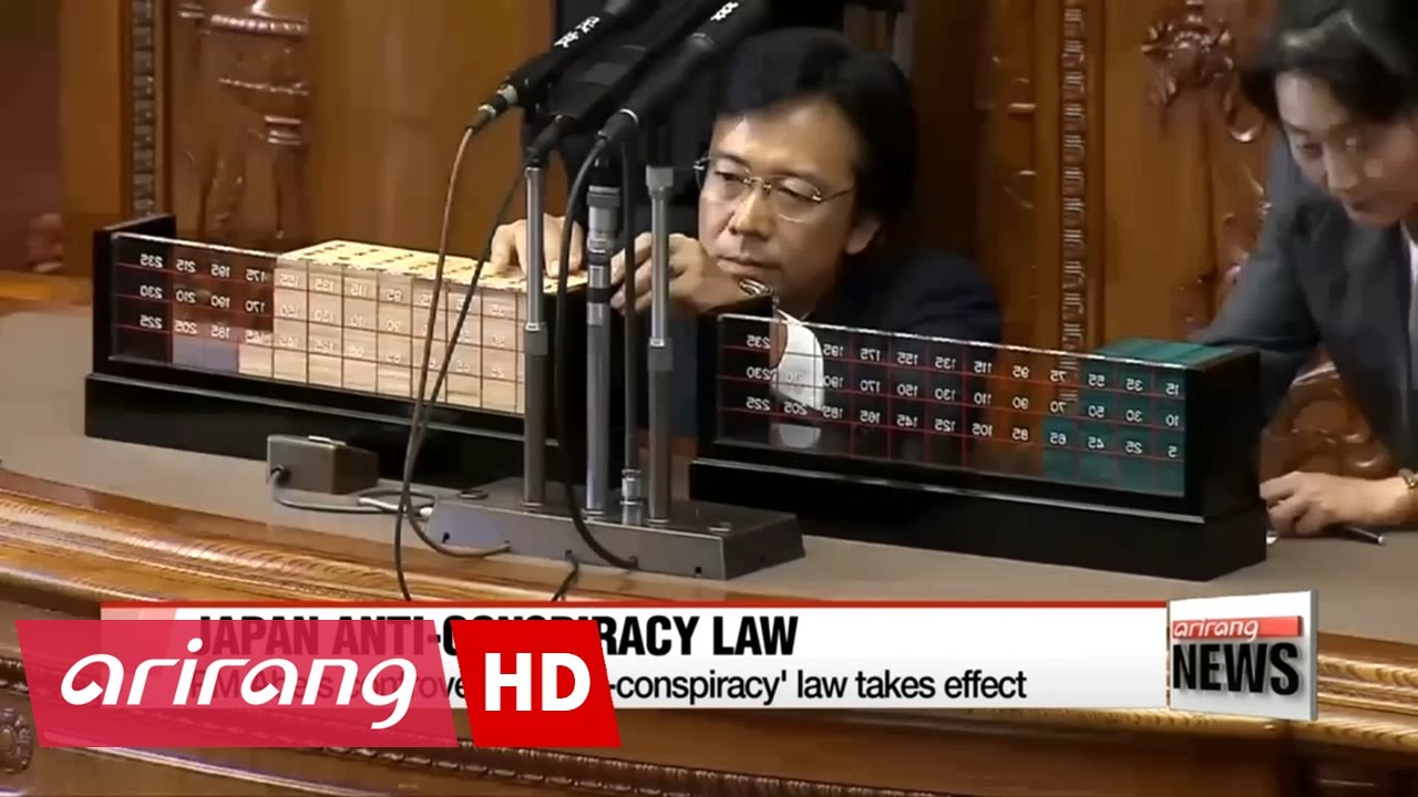 Japan's 'anti-conspiracy' law takes effect, protest held