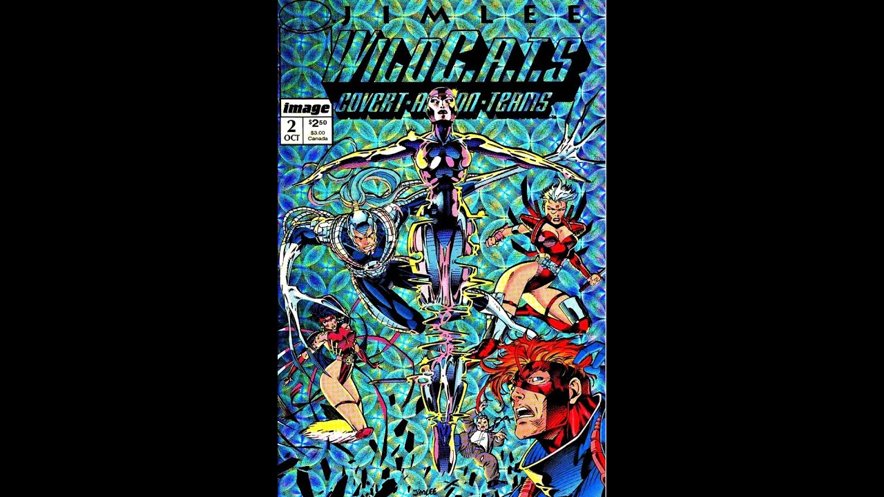 Jim Lee’s WildC.A.T.s #2, with First Appearance of Whilce Portacio’s Wetworks! Image Comics, 1992