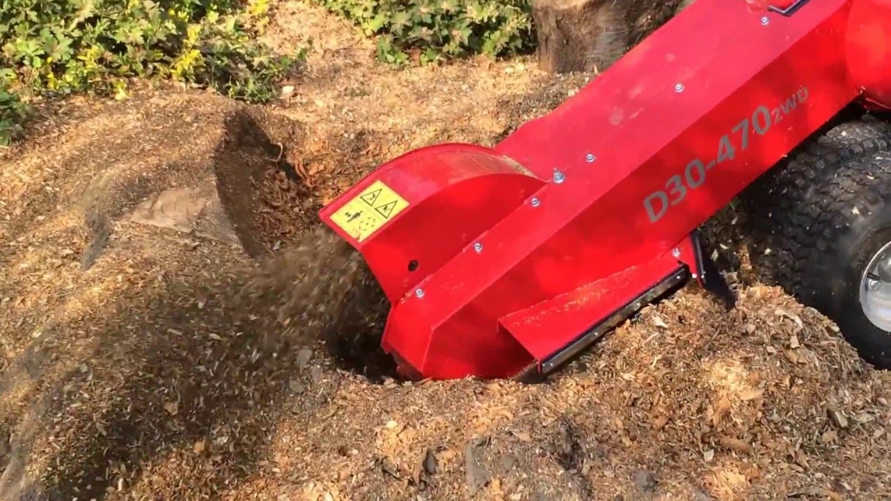 MIETGERÄT VON JÄGER GARTENTECHNIK - FSI Baumstubbenfräse D30-470