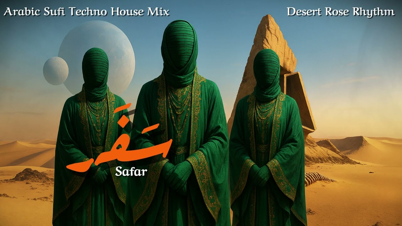 SAFAR (سَفَر) | Mystical Arabic Sufi Techno House Mix | Desert Rose Rhythm